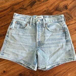 Agolde Parker denim shorts